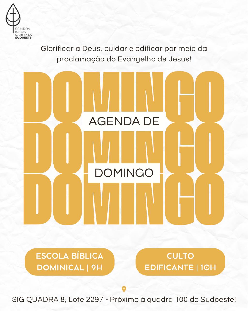 Primeira Igreja Batista do Sudoeste - Ministérios